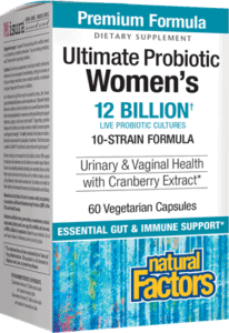 Ultimate Probiotic Women's 12 Billion Live Probiotic Cultures 10-Strain Formula