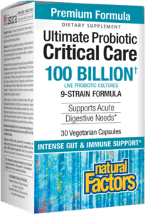Ultimate Probiotic Critical Care 100 Billion Live Probiotic Cultures 9-Strain Formula