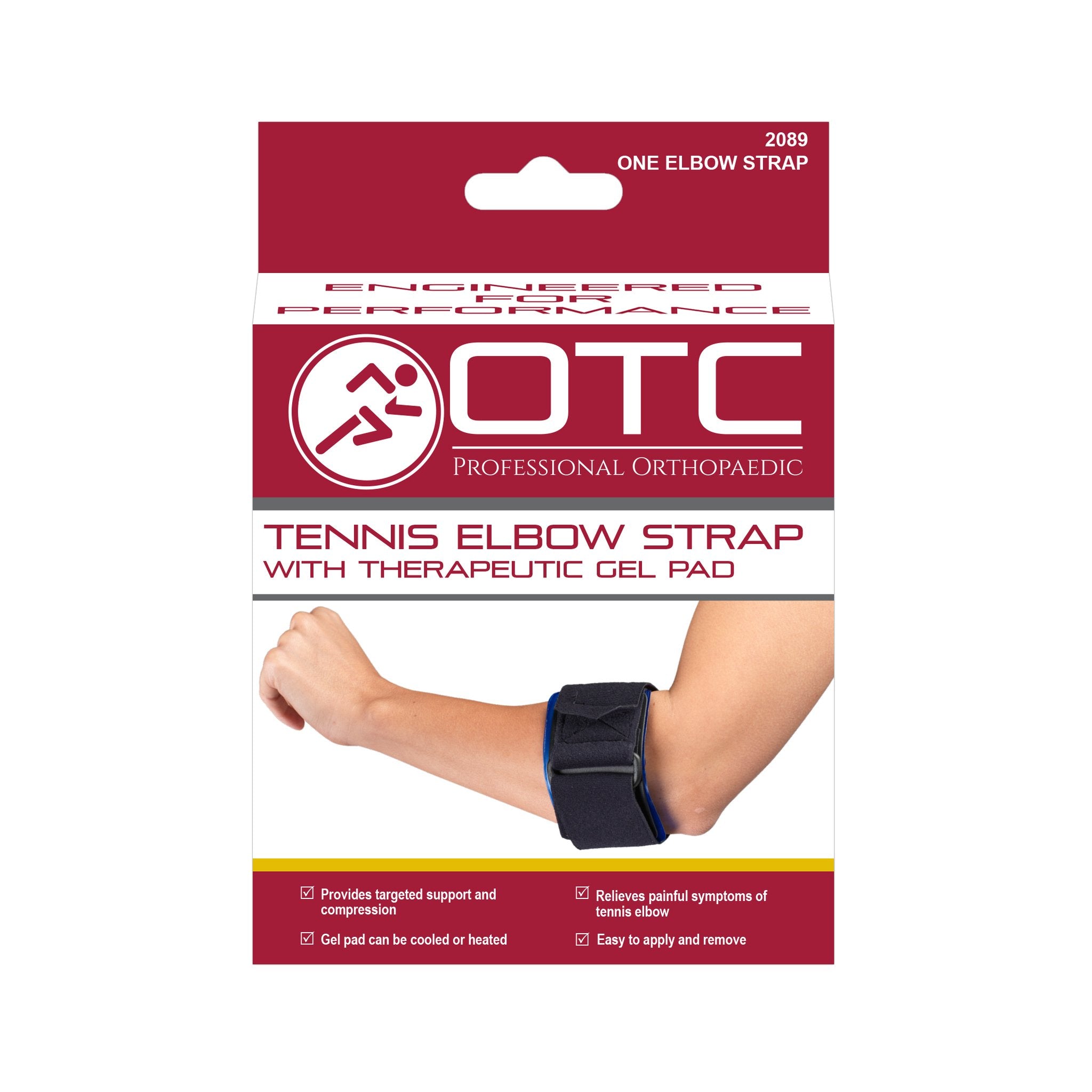 SAI TENNIS ELBOW STRAP WITH THERAPEUTIC GEL PAD
