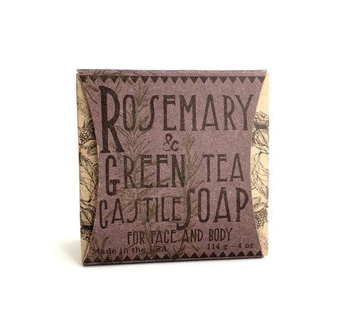 VIRGINIA ROSEMARY & GREEN TEA SOAP