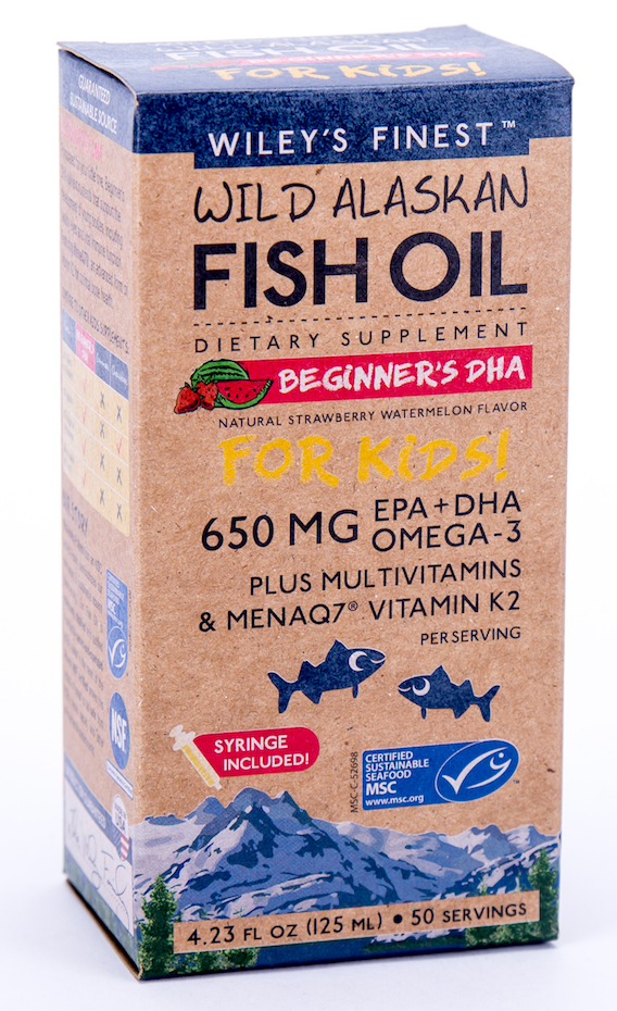 Wiley's Finest Fish Oil Beginner's DHA