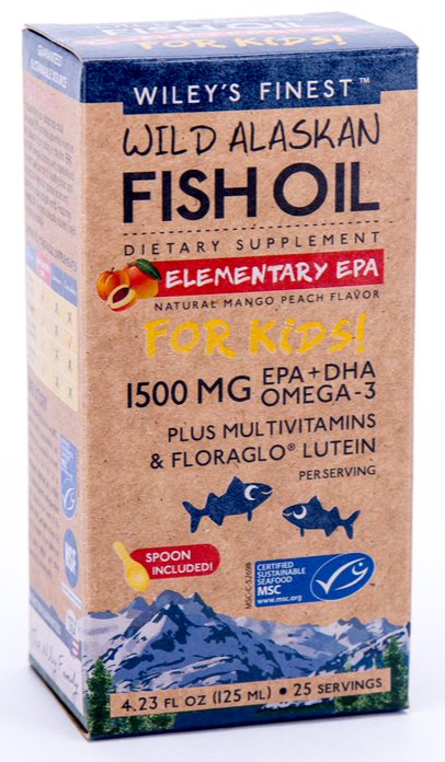 Wiley's Finest Fish Oil Elementary EPA