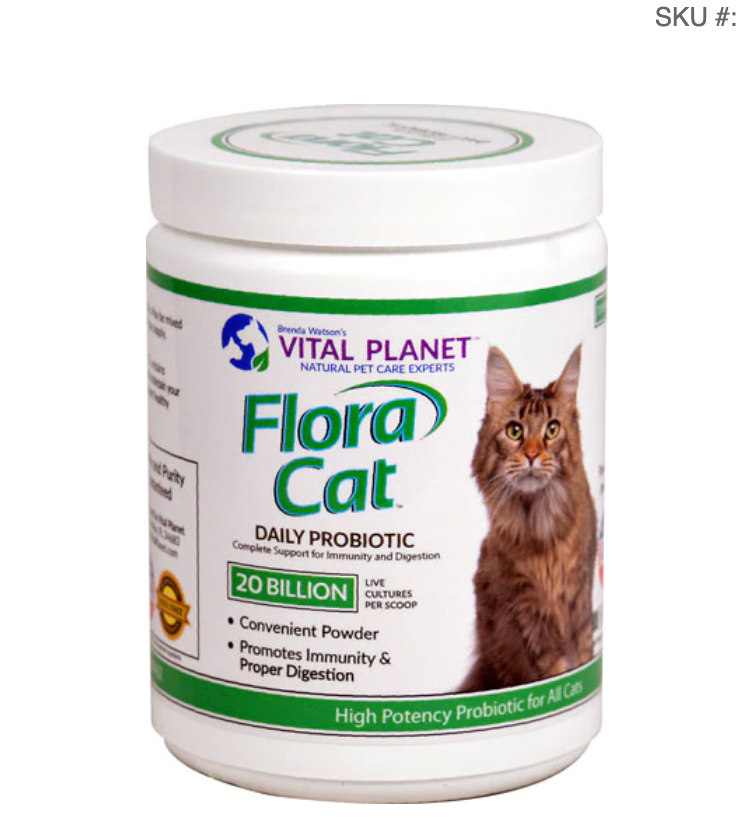 Vital Planet Flora Cat Probiotic Powder