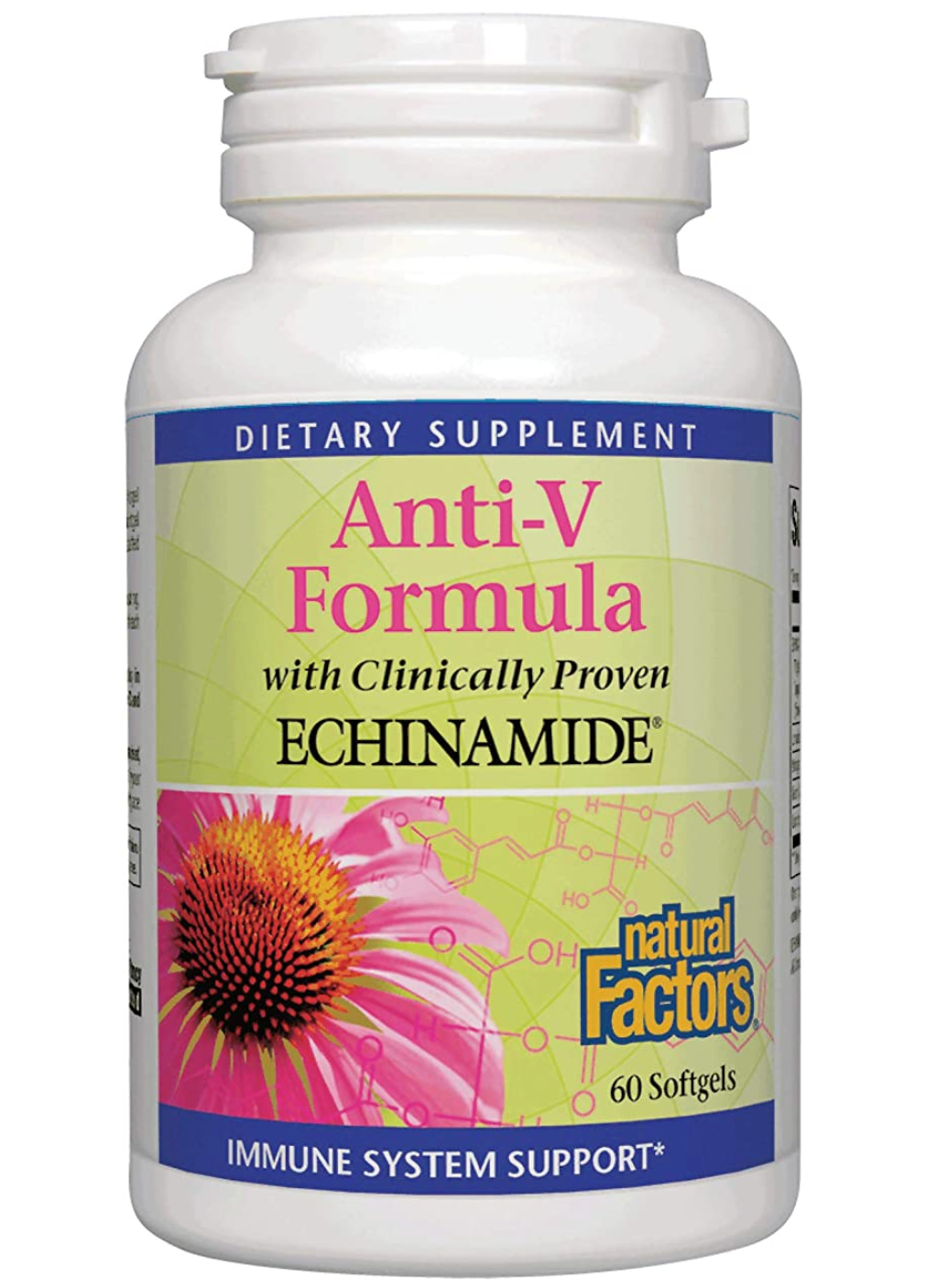 Anti-V Formula with Clinically Proven Echinamide® Softgels
