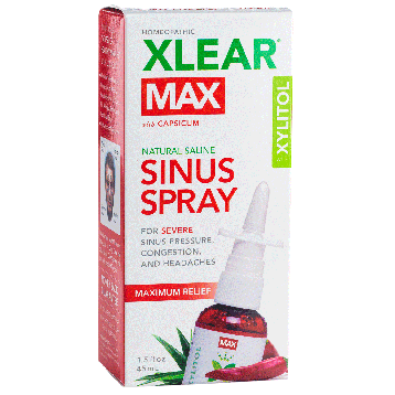 Xlear MAX Nasal Spray with Capsicum