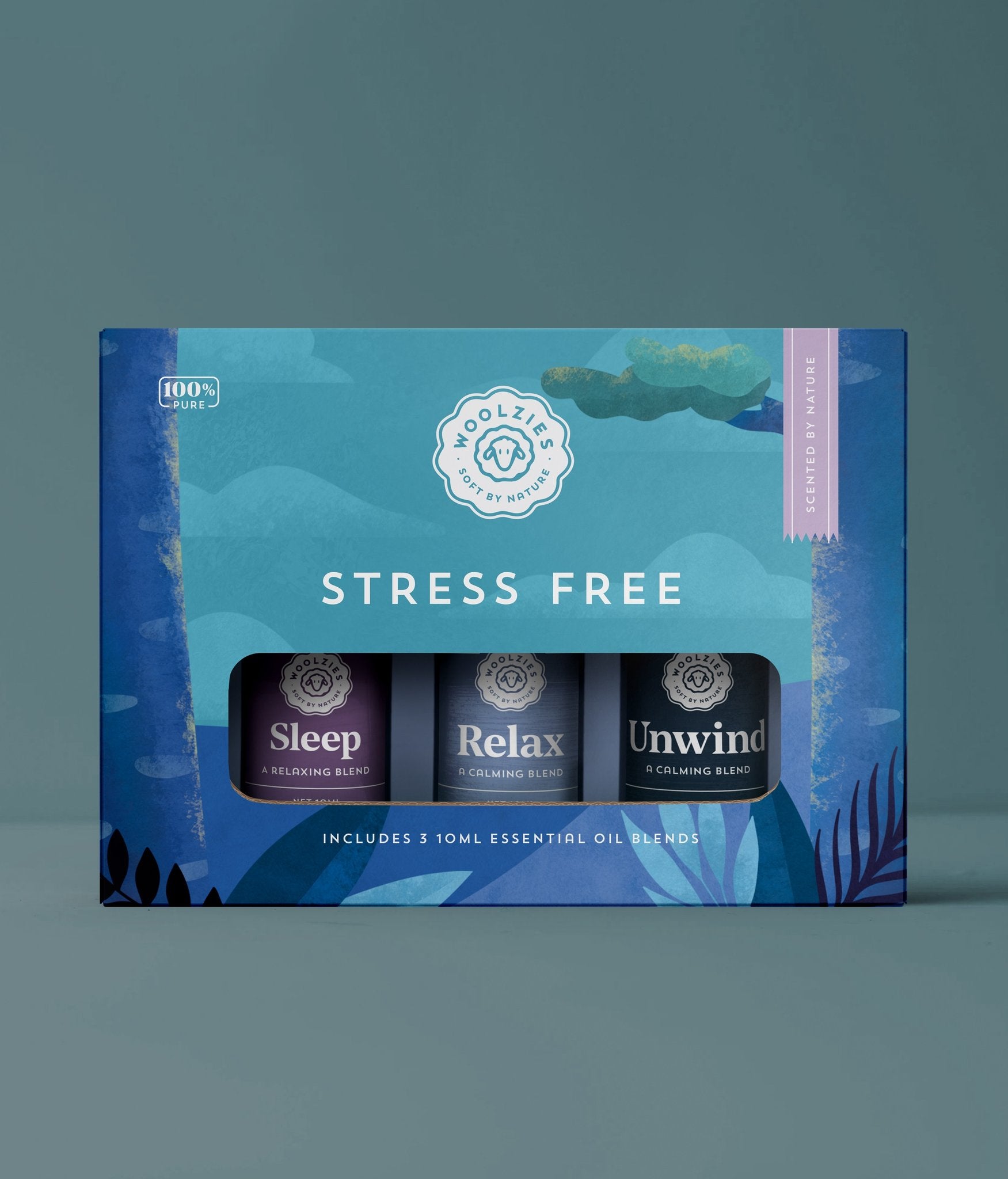 WOOLZIES STRESS FREE ESSENTIAL OIL COLLECTION