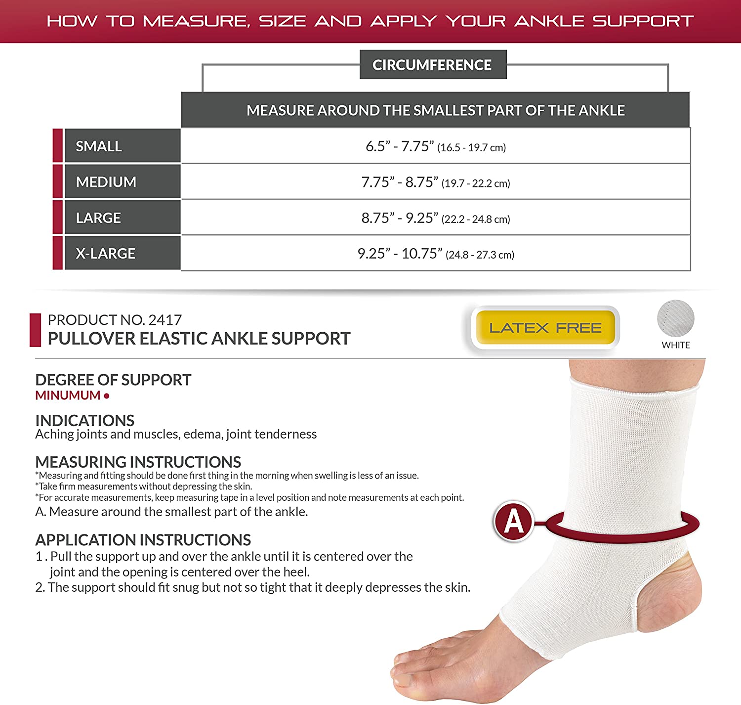 SAI ANKLE SUPPORT PULLOVER