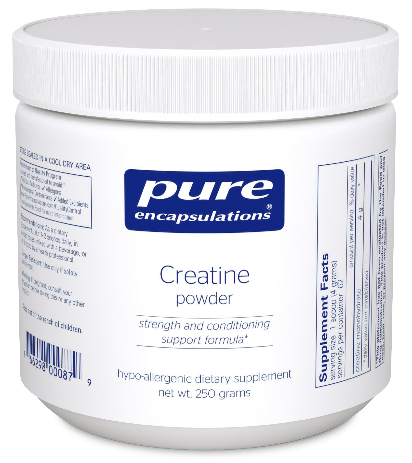 Creatine powder