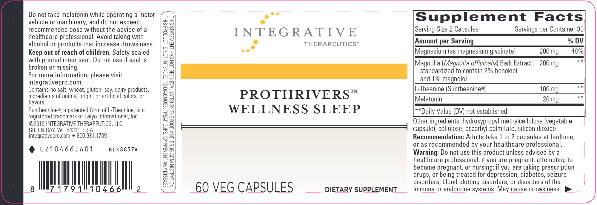 ProThrivers™ Wellness Sleep