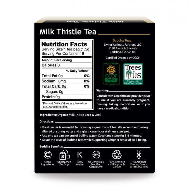 Milk Thistle Tea 18ct