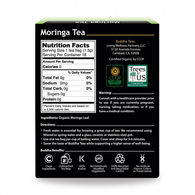 Moringa Tea 18ct
