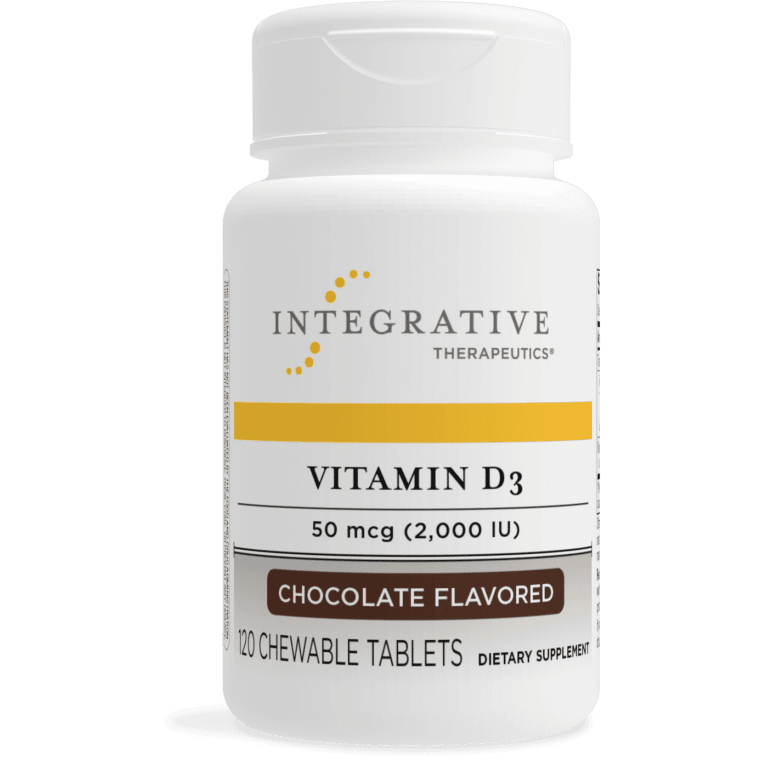Vtamin D3 2,000 IU Chewable Chocolate