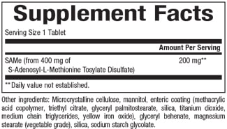 SAMe 200 mg