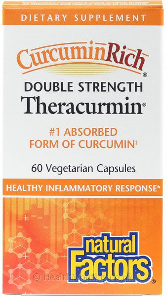 CurcuminRich® Double Strength Theracurmin® 60 mg